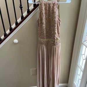 Sparkly Pink and Gold Lyrical Costume